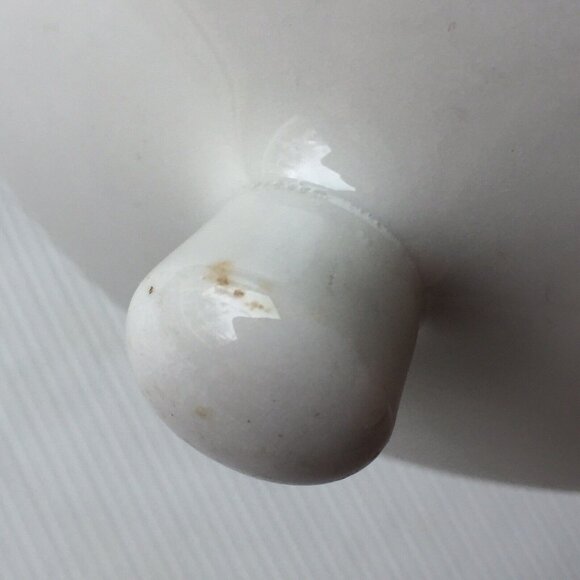 McNicol China Sugar Bowl w Lid Floral Flower Art Vintage Retro Clarksburg WVA US - Picture 9 of 12